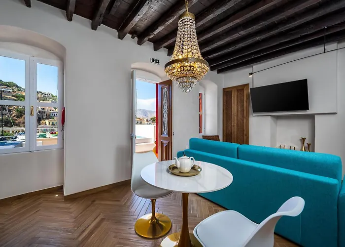 Annikas Port View-ground Apartament Symi