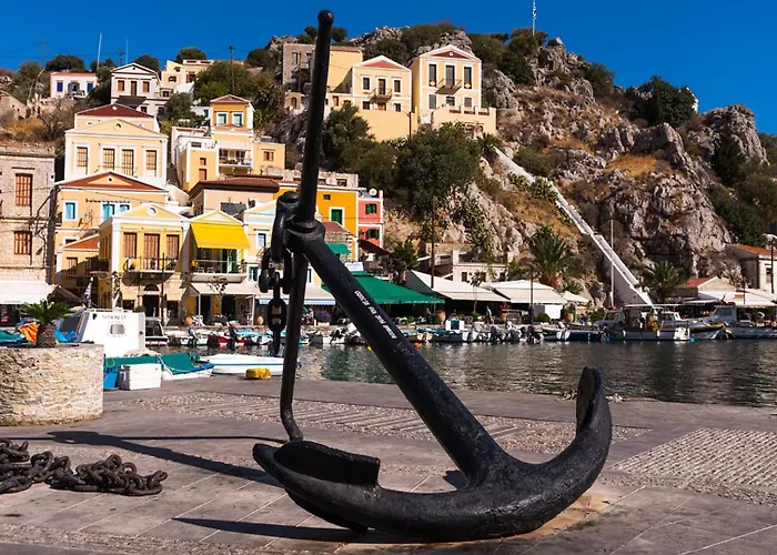 Annikas Port View-ground Apartament Symi